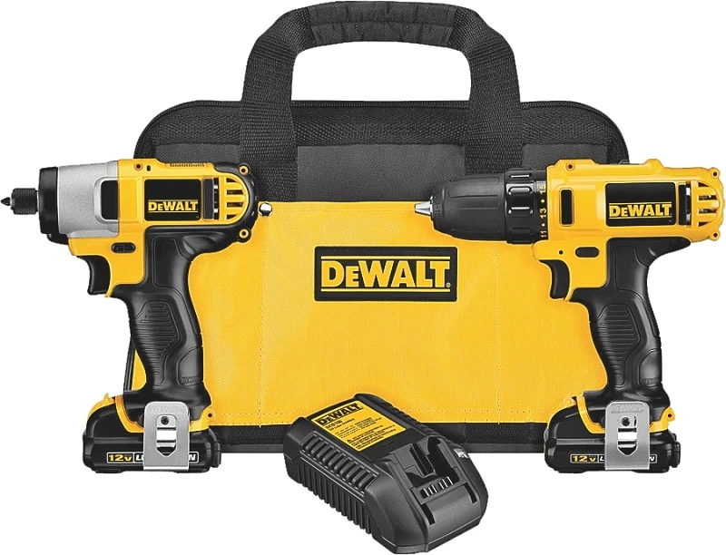 12-Volt Maximum Cordless Drill/Driver & Impact Driver Combo Kit, 3/8-In., (2) Batteires