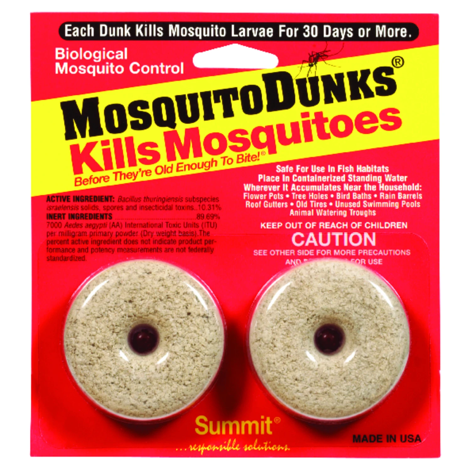 Mosquito Dunk, 2-Pk.