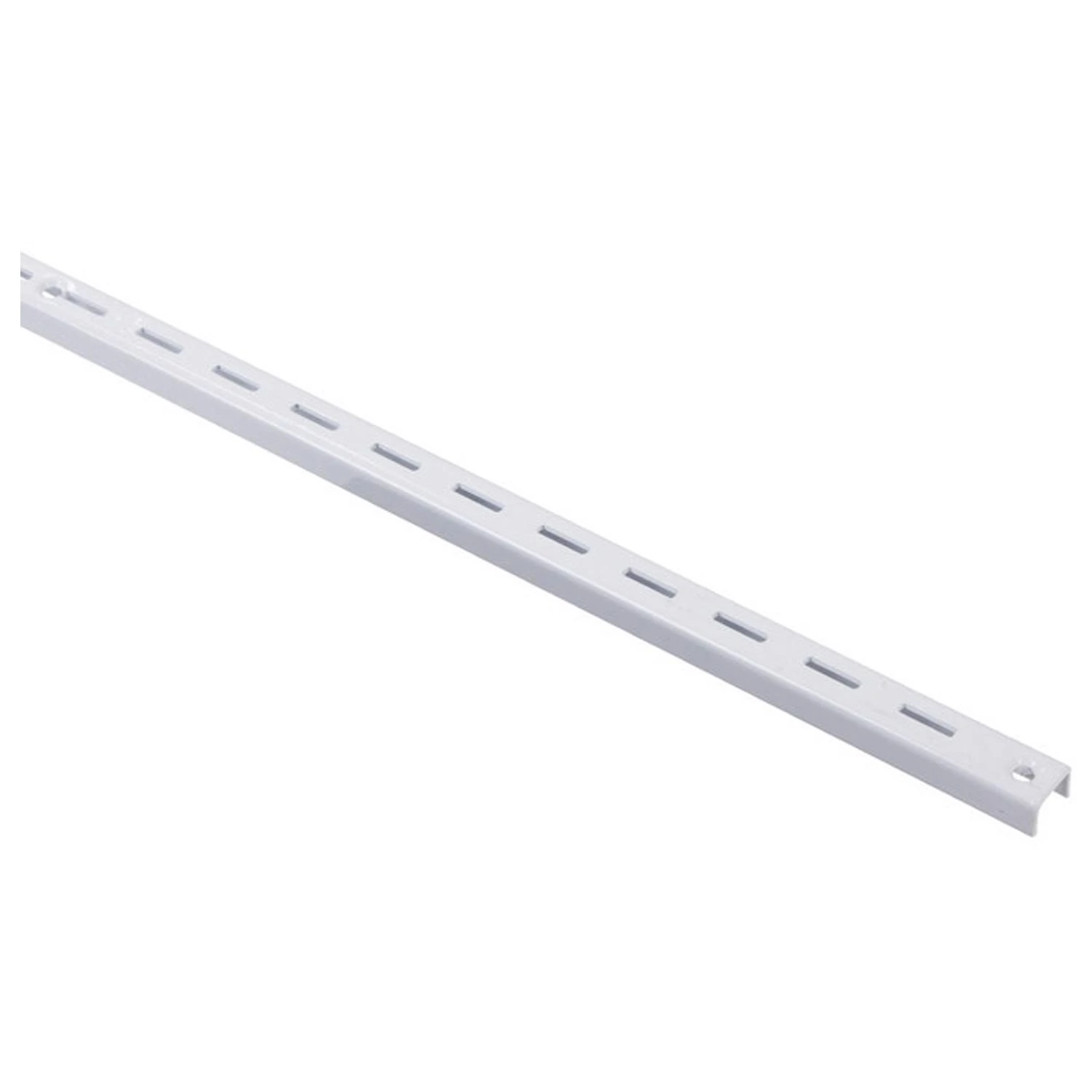 Series 180 Shelf Standard, White Steel, 2-Ft.