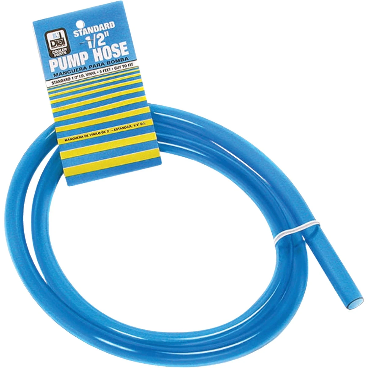 Evaporative Cooler Pump Hose, Vinyl, 1/2-In. ID, 5-Ft.