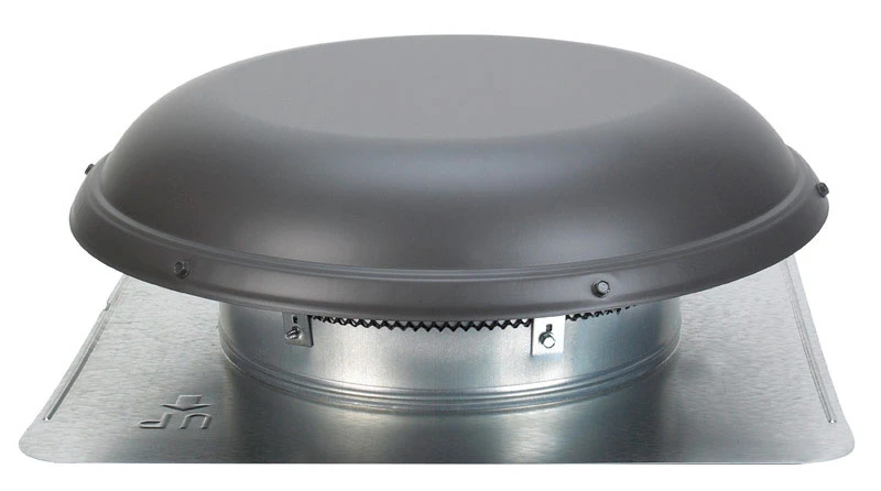 Roof-Mount Attic Ventilator, Weatherwood, 1650-Sq. Ft.