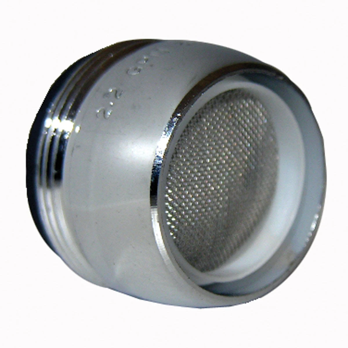Aerator, Chrome-Plated Brass, 13/16 x 27 In. Male Thread