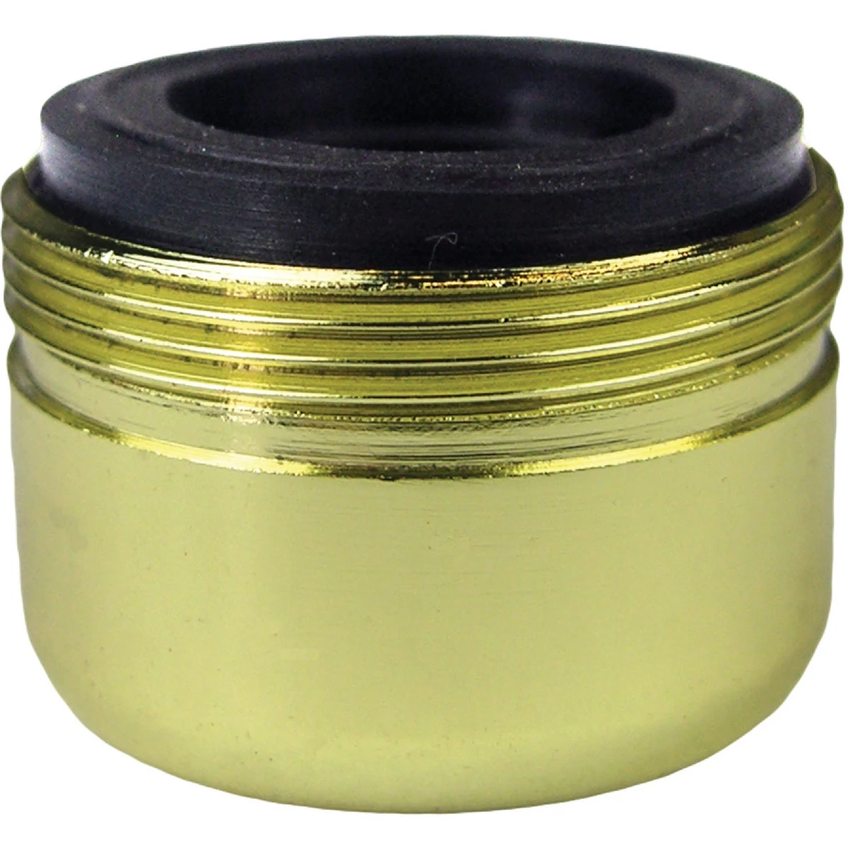 Dual Thread Aerator, 2.2-GPM, Polished Brass