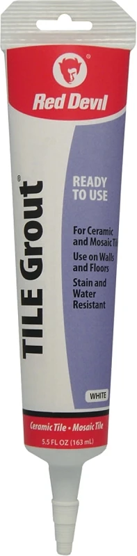 Pre-Mixed Tile Grout, 5.5-oz.