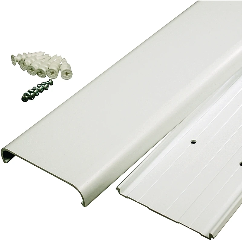 Flat Screen Television Cord Cover Kit, White, 30-In.