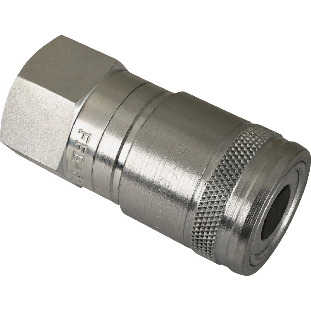Hydraulic Hose Body Coupling Flat Face, 1/2-In. FNPT