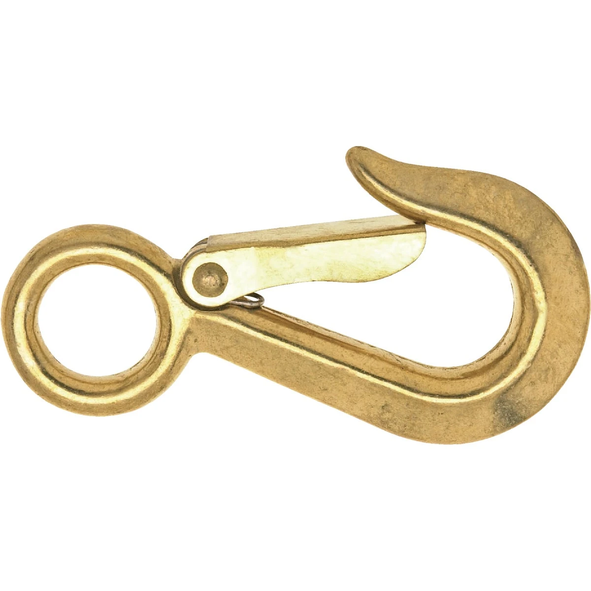 Rigid Eye Snap Hook, Bronze, 3/4 In.