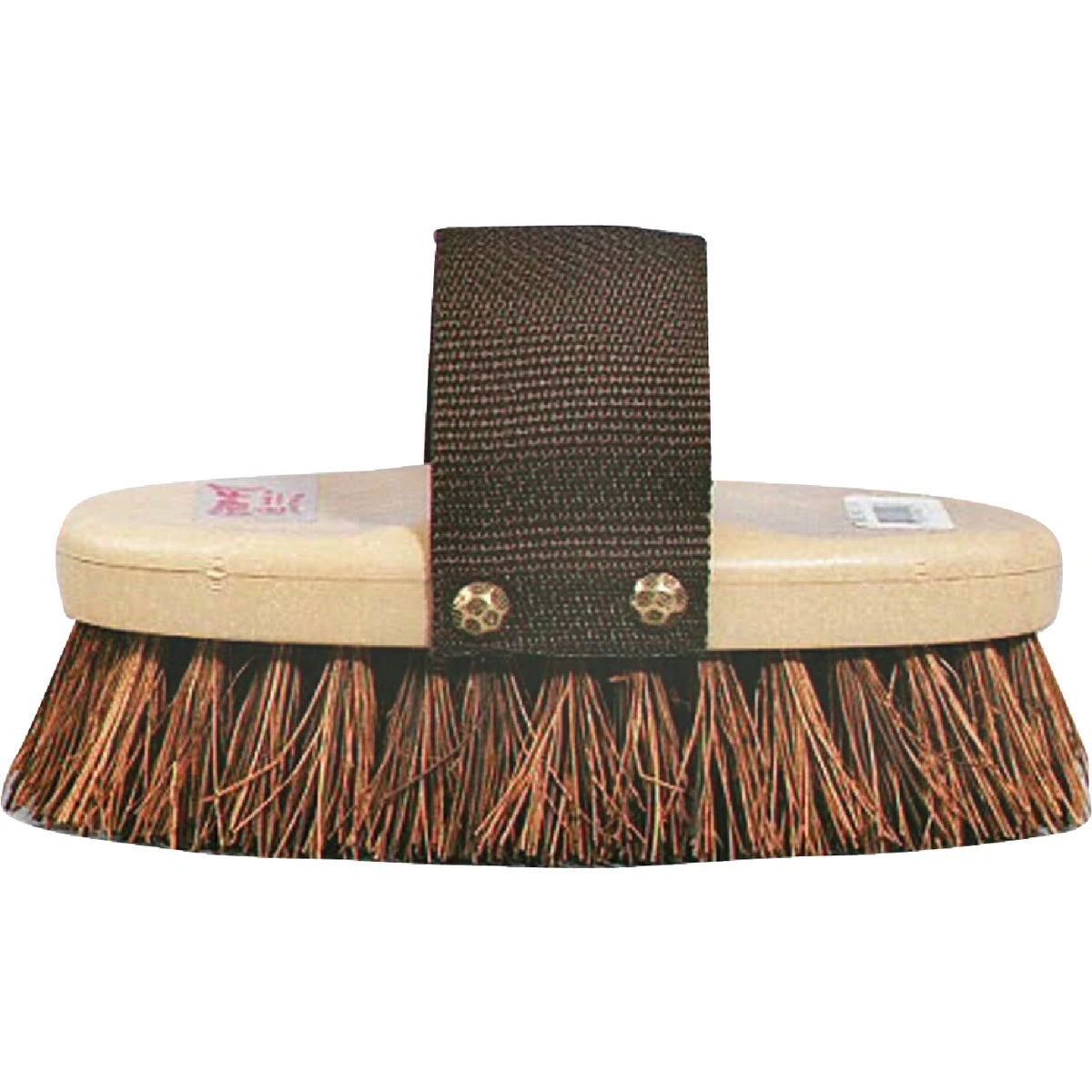 Grooming Brush, Natural Palmyra Bristle, 1-3/8 In. Trim