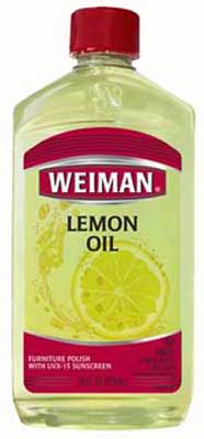 Lemon Oil Furniture Polish With Sunscreen, 16-oz.