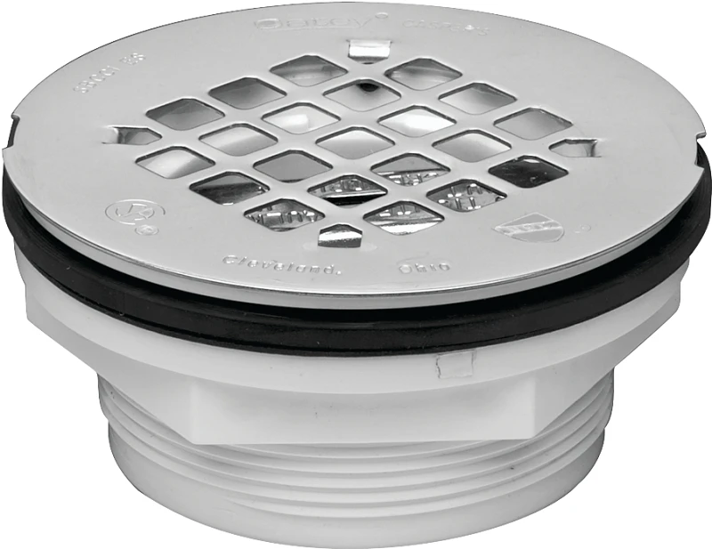 Plastic Shower Drain, 2 In.