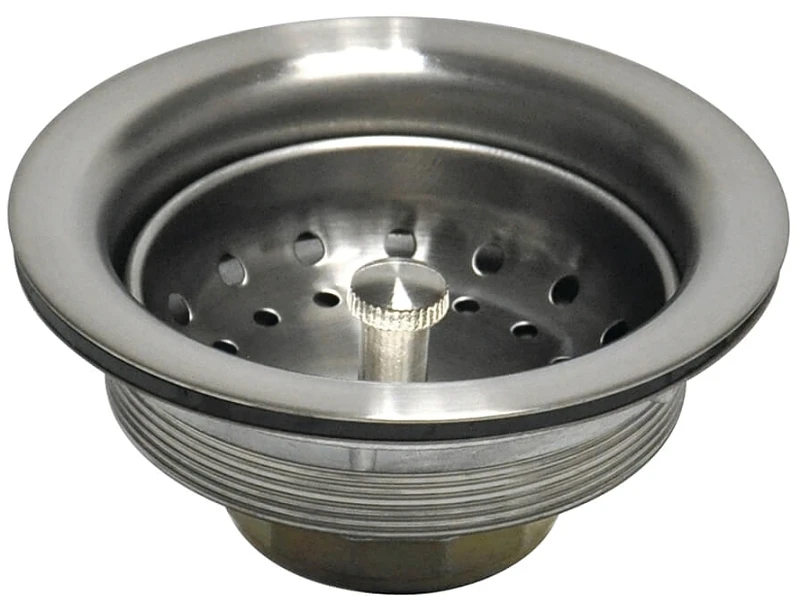 Sink Strainer Assembly, Brushed Nickel