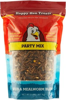 Poultry Mix, Sunflower & Raisin, 2-Lbs.