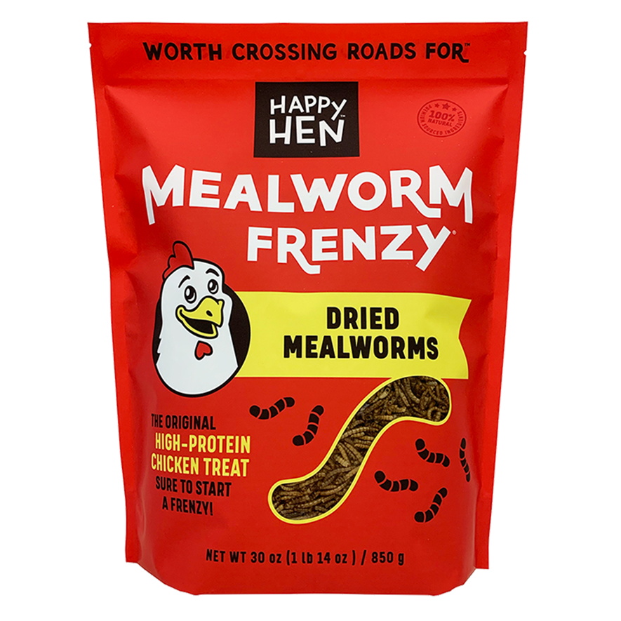 Poultry Treats, Mealworm, 30-oz.