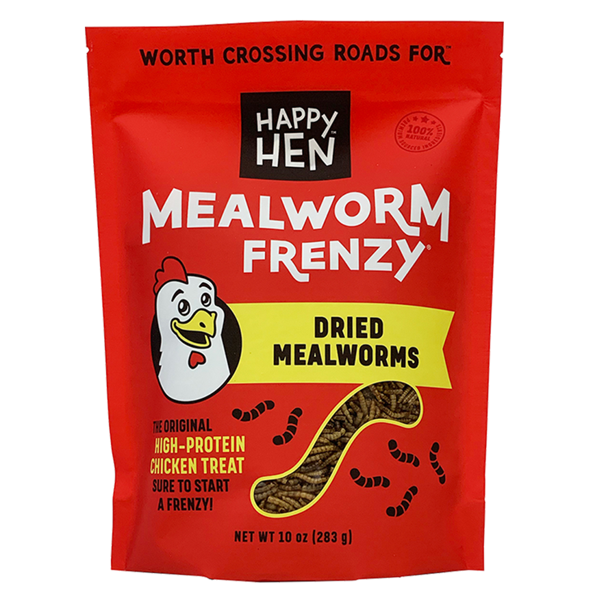Poultry Treats, Mealworm, 10-oz.