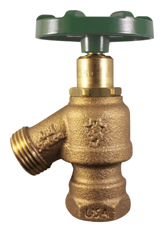 Combination Garden Valve With Vacuum Breaker, Lead-Free, 1/2 & 3/4 In. Nested FPT