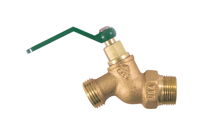 Hose Bibb, Quick Turn, Lead-Free, 3/4 MIP x 3/4 In. Hose Thread