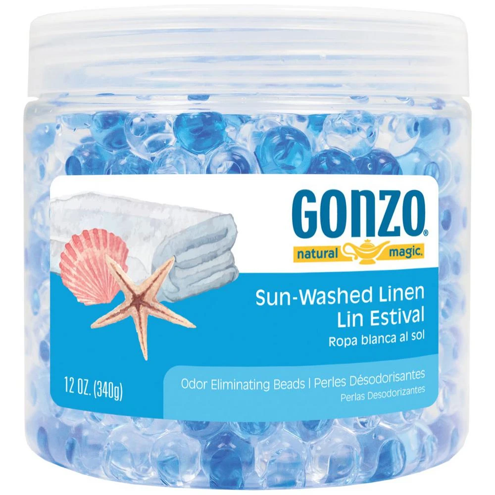 Odor Eliminating Beads, Sun Washed Linen Scent, 12-oz.