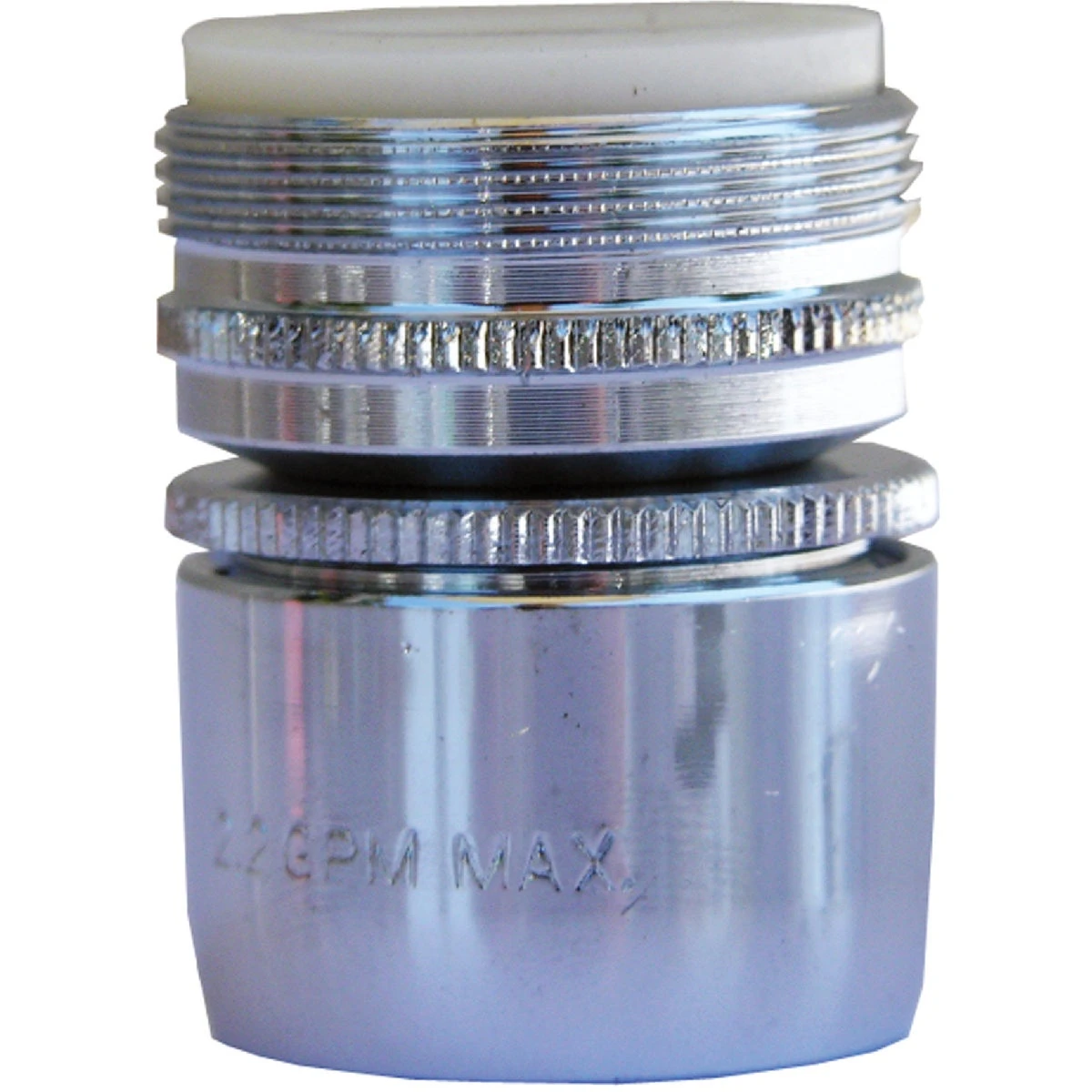 Swivel Aerator, Dual Thread, Chrome