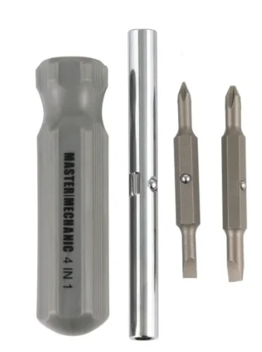 4-In-1 Quick Change Multi-Bit Screwdriver