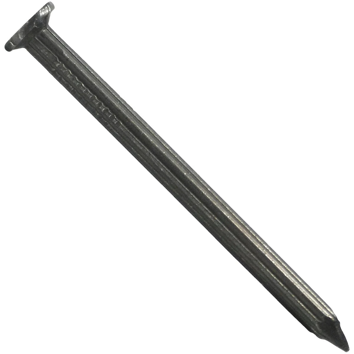 Masonry Nail, Hardened Steel, Fluted Round, 3 In., 1 Lb.