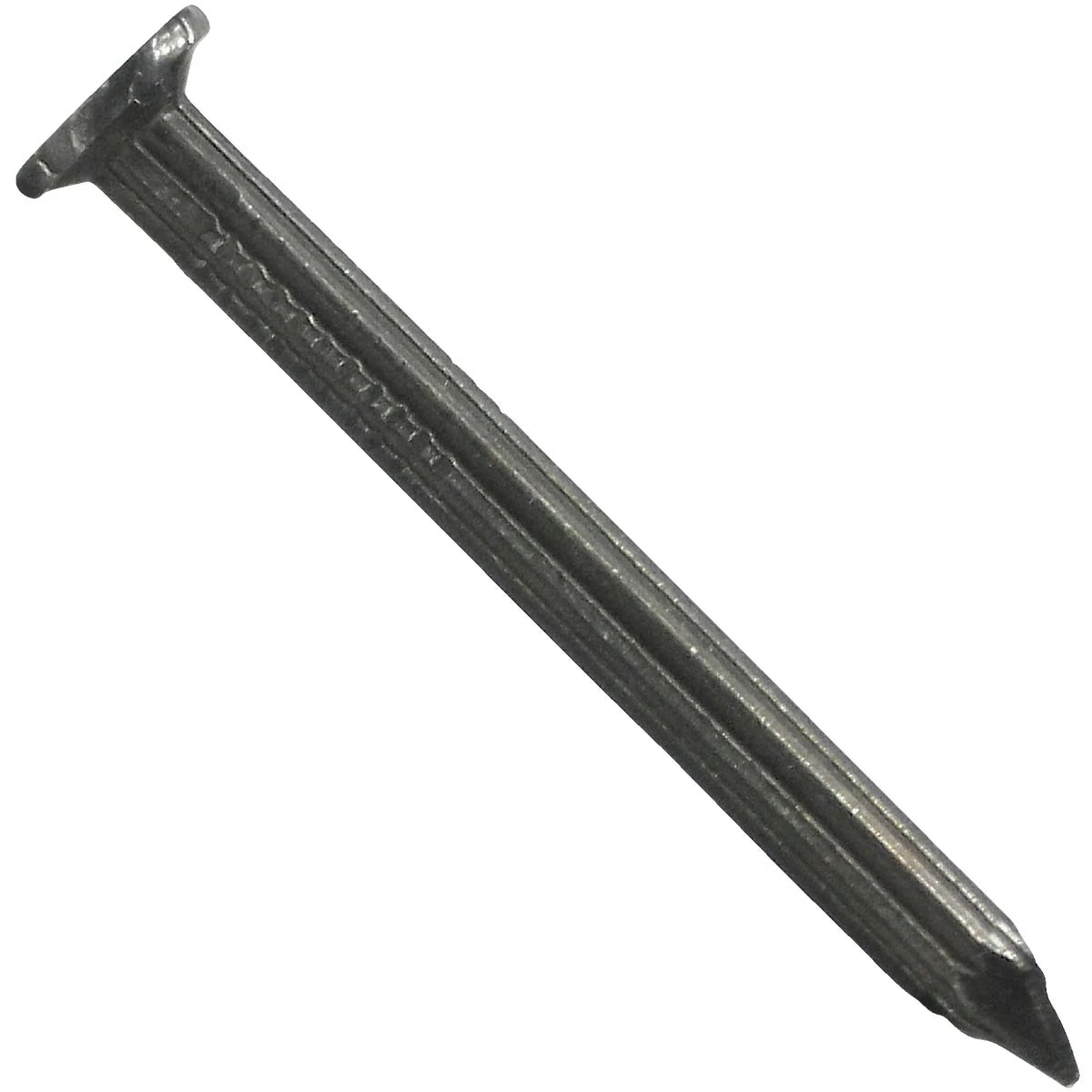 Masonry Nail, Hardened Steel, Fluted Round, 2 In., 1 Lb.