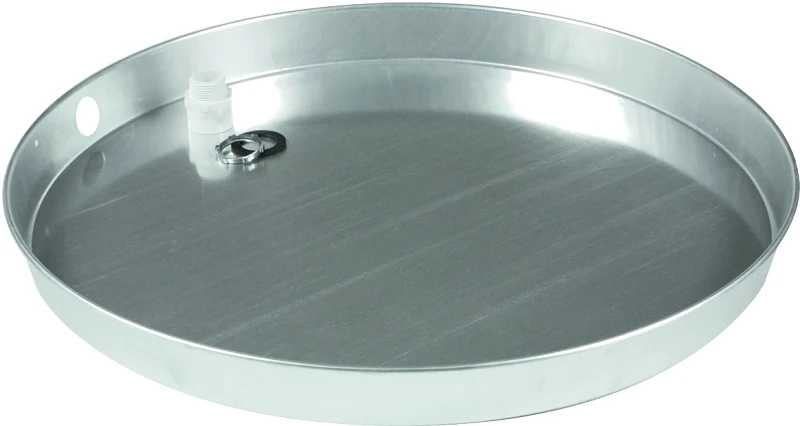 Water Heater Drain Pan, Aluminum, 20 x 2.25 In.