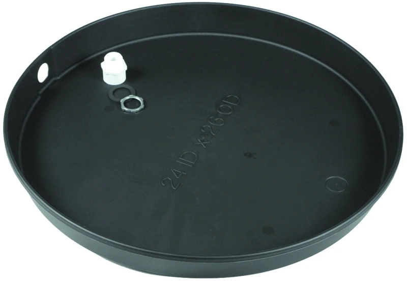 Electric Water Heater Drain Pan, Plastic, 20 x 2.63 In.