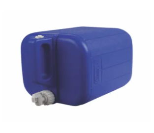 5-gallon Polylite Water Carrier With Fast Flow Spigot - Blue