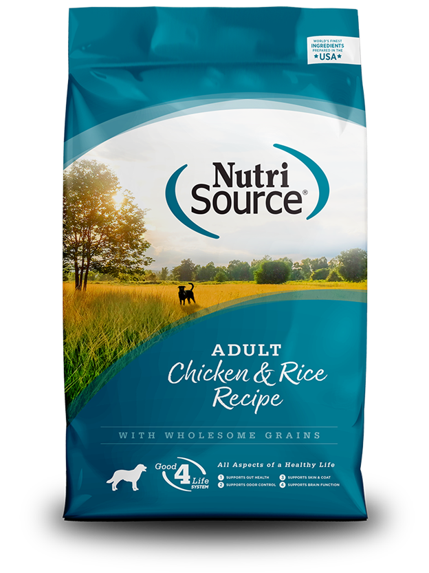 Dry Dog Food, Adult, Chicken, 26 Lbs.