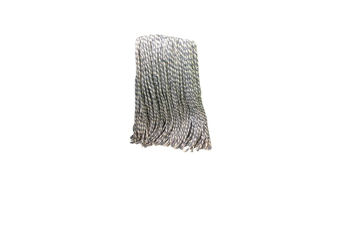 4 Ply Natural Yarn Cotton Mop Head, Cut End, Blue/White, Green Seal Certified, 20 oz.