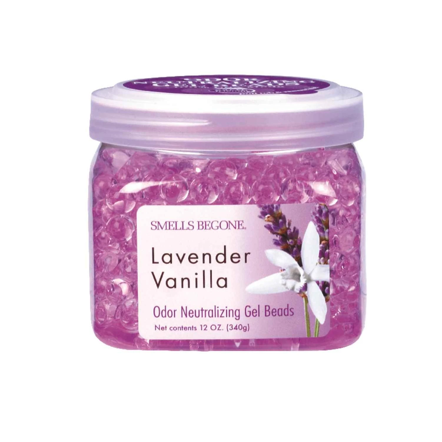 Fragrance Gel Beads, Lavendar, 12-oz.