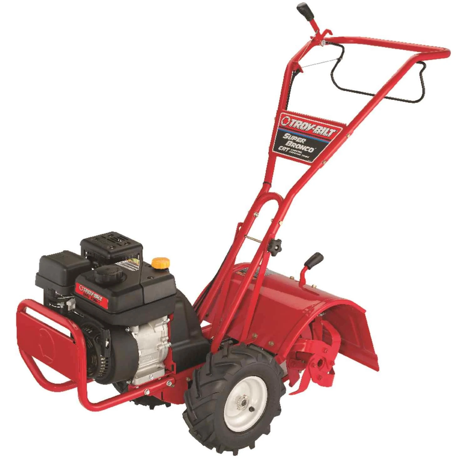 Troy-bilt Super Bronco Rear Tine Garden Tiller 21d-65m8766 For Efficient Tilling
