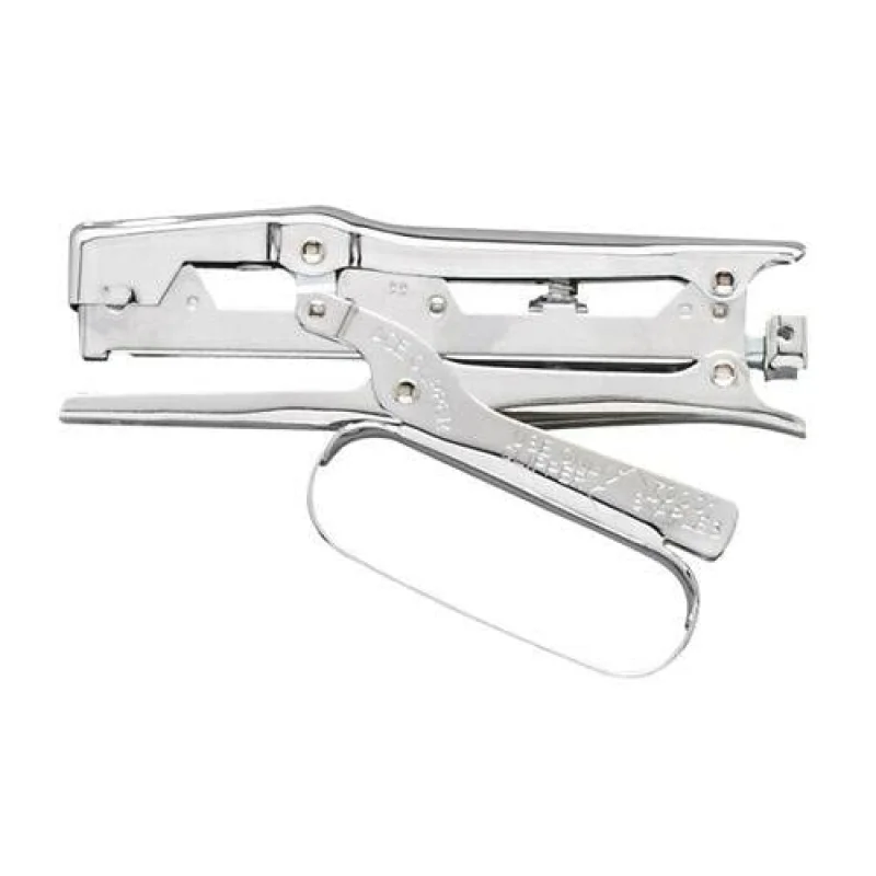 Advantus Clipper Stapler – Plier Stapler – 20 Sheets Capacity – 210 Staple Capacity – 1/4″ Staple Size – Chrome