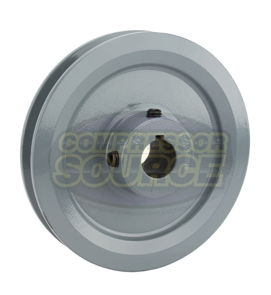 4.75" Single Groove A Section 4L Sheave with 3/4" (0.750") Keyed Bore - AK49