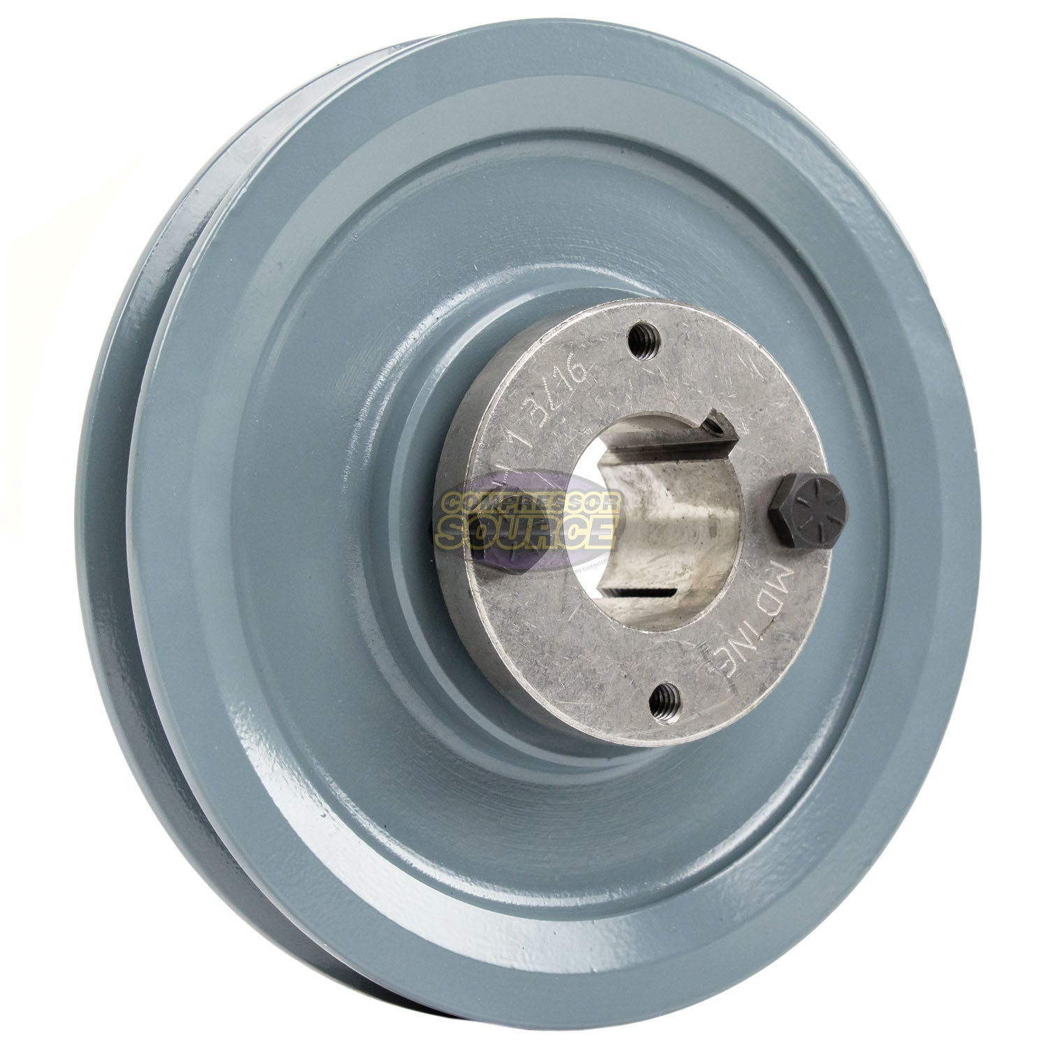 5.75" Single Groove Pulley fits B Section V-Belt 5L with 1-3/16 Sheave Bushing BK60H