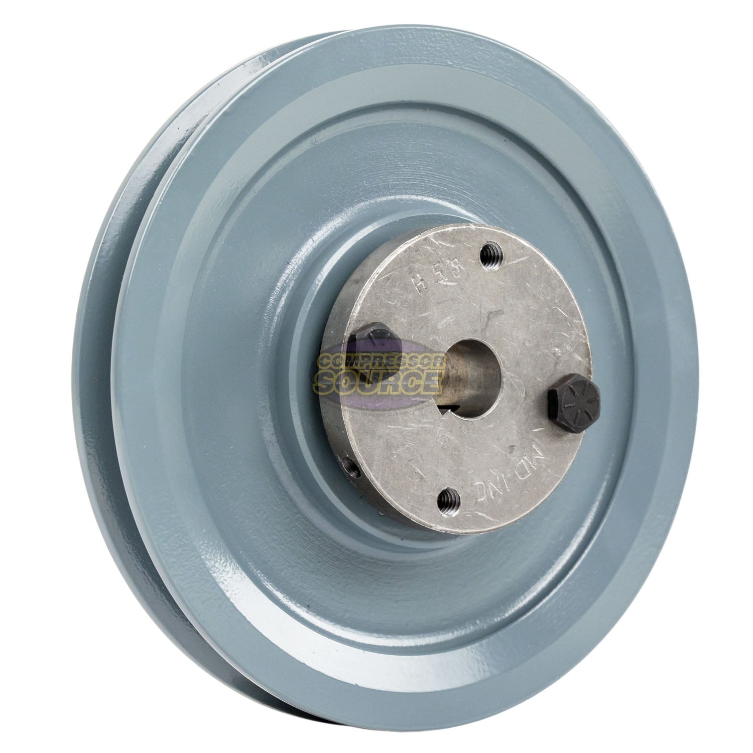 5.75" Single Groove Pulley fits B Section V-Belt 5L with 5/8" Sheave Bushing BK60H
