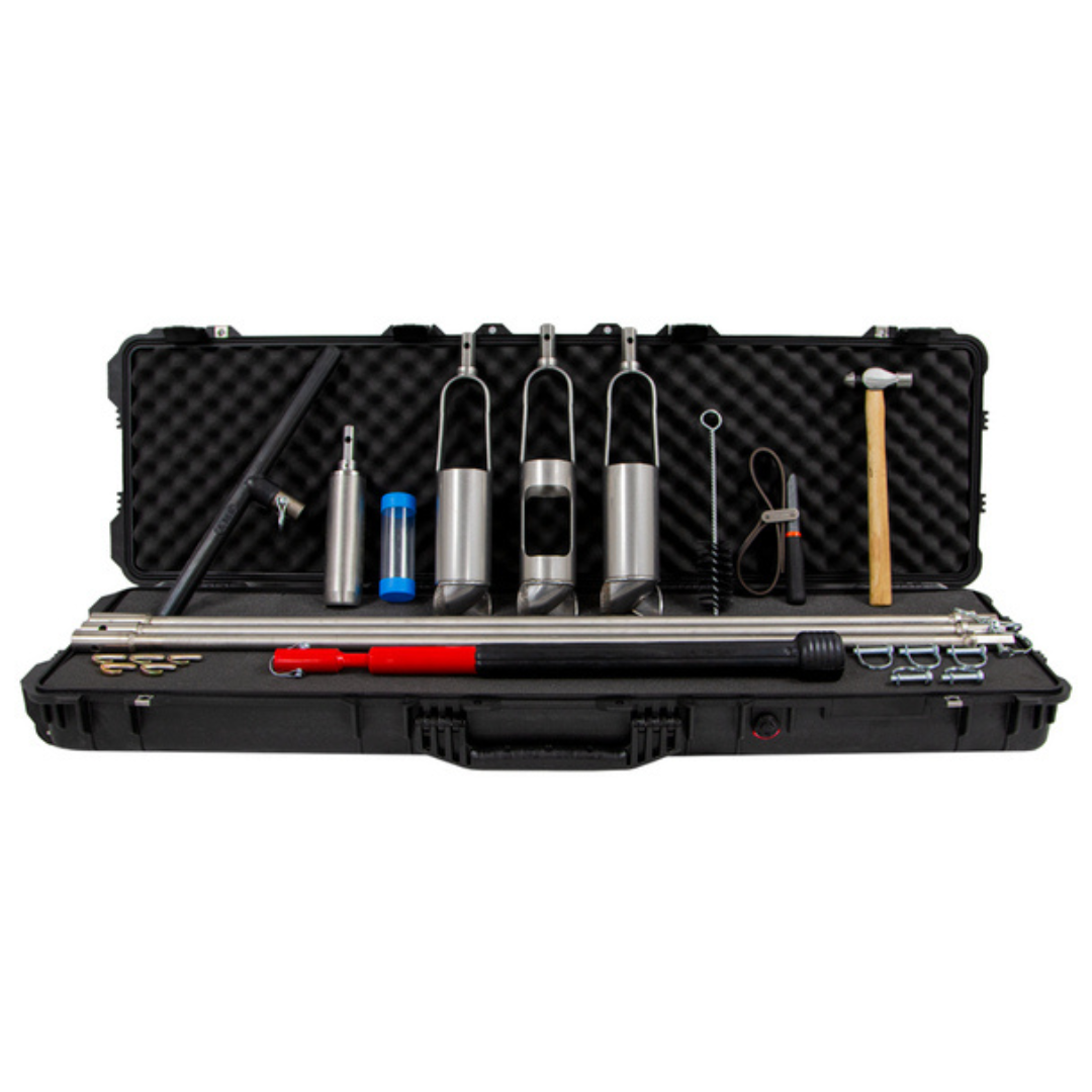 AMS 206.20 3-1/4 Inch Basic Soil Sampling Kit -Hex Quick Pin Connection