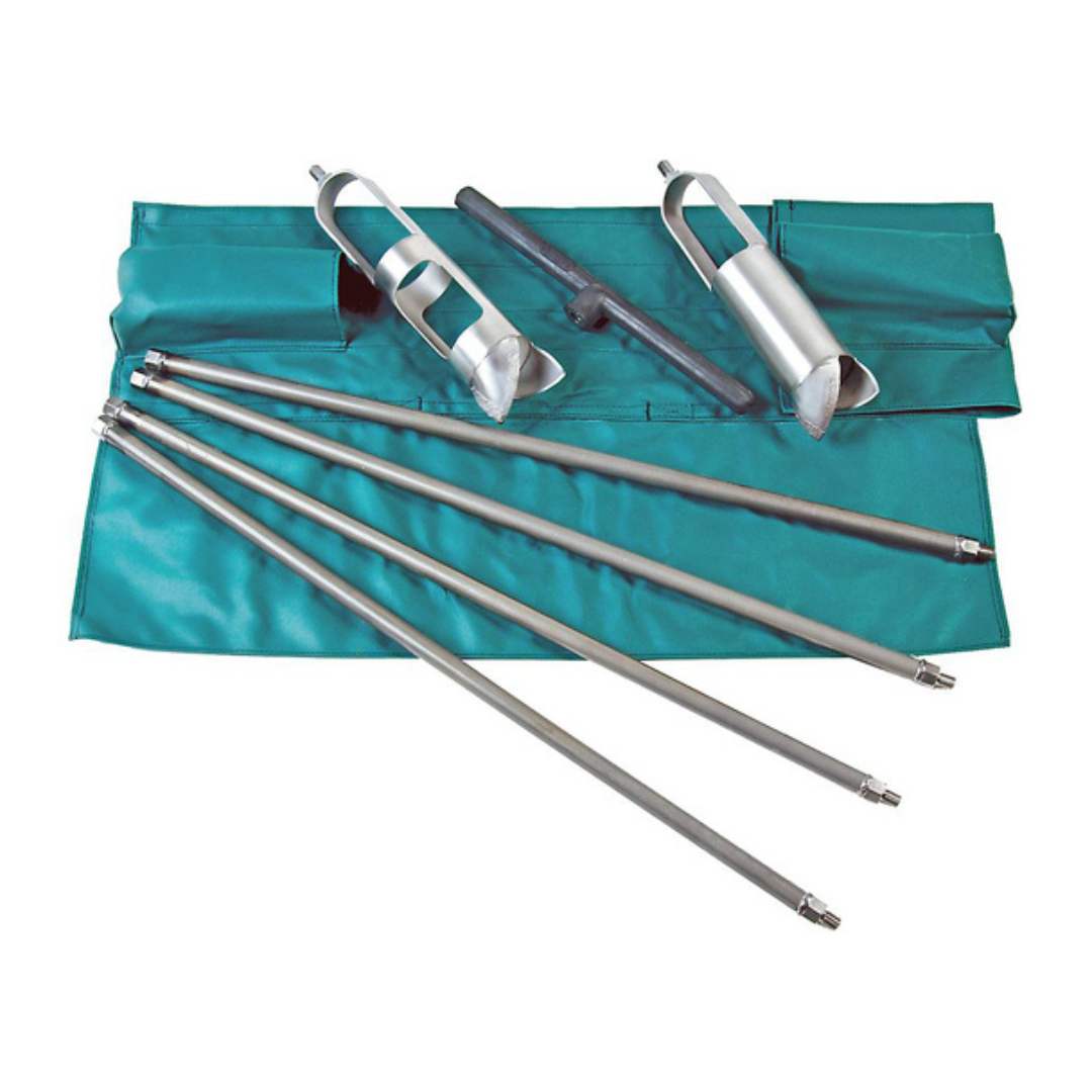 AMS 209.71 3-1/4 Inch X 3 Ft Mini Soil Auger Kit -5/8 Inch Thread Connection