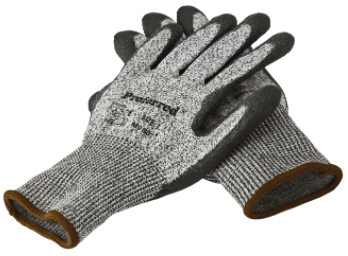 XL Cut Level 3_Black Pu / Gray Hppe Liner Proferred Cut Resistant Gloves Pkg/6)