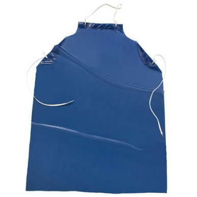 8 mil 35x45"Raw Edge Apron - Blue UUPB-45
