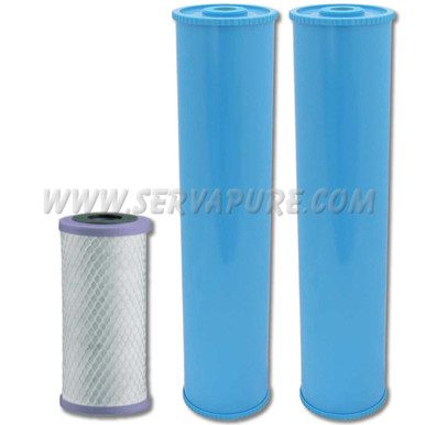 Aries Lab Water HYK-122-B-HC, Cartridge Replacement Kit for HY-122B-DI-HC High Capacity
