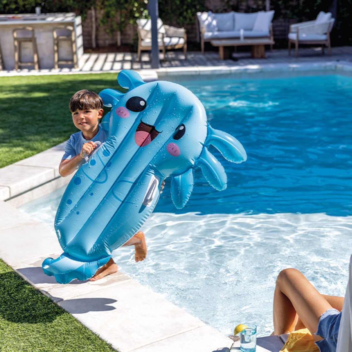 Axolotl Kid's Pool Float from Intex