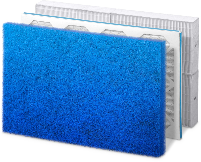 Benchtop Pro HEPA-Grade Media Air Filter w/ Dual Pre-Filters