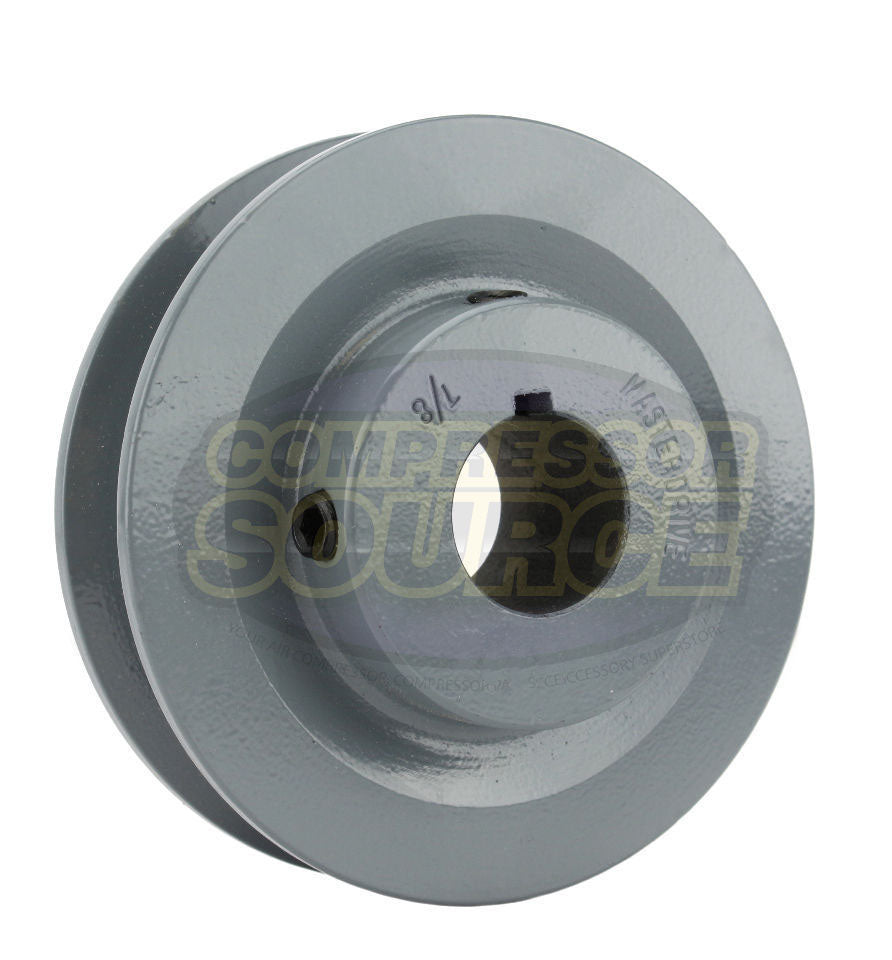 3.75" Single Groove Pulley fits B Section V-Belt 5L with 7/8" Sheave Bushing BK36
