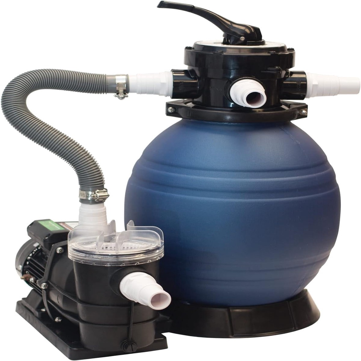 Blue Torrent Tiger Shark Complete Sand Filter System with HP Motor and Pump