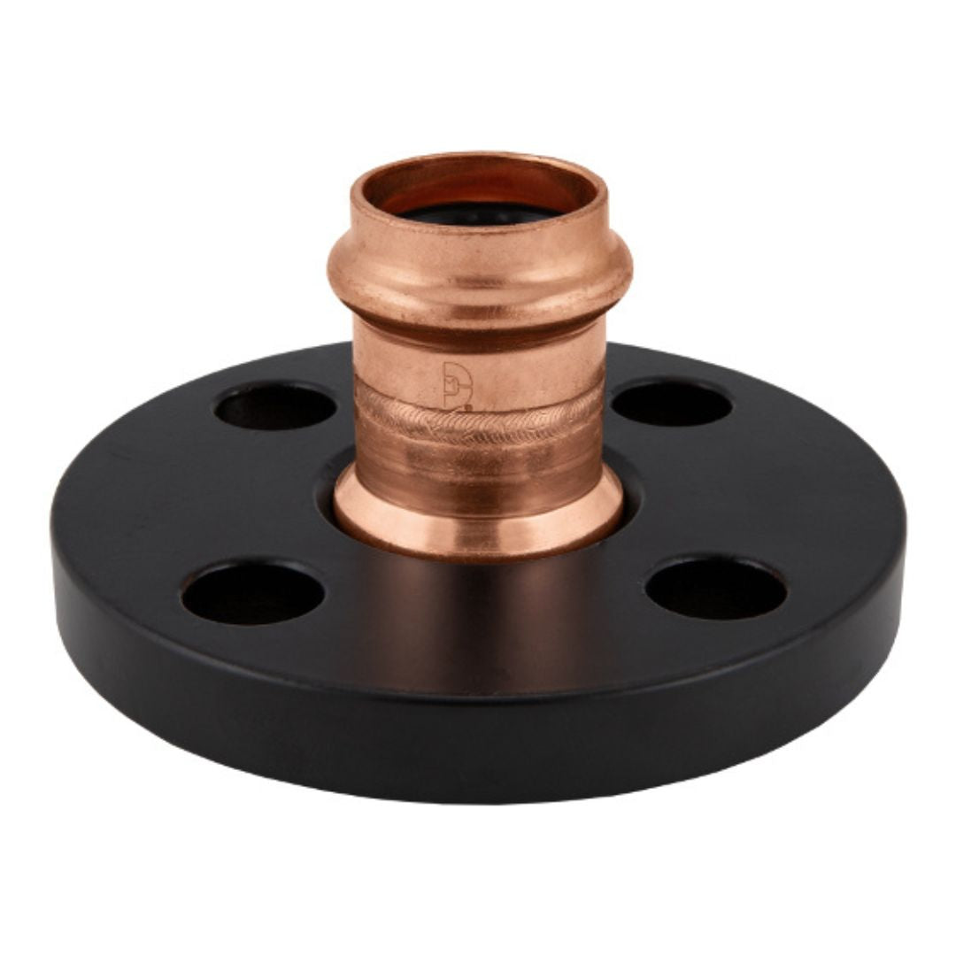BMI 1-1/4 Inch X 4-5/8Inch Copper Press Companion Flange #125(4H)
