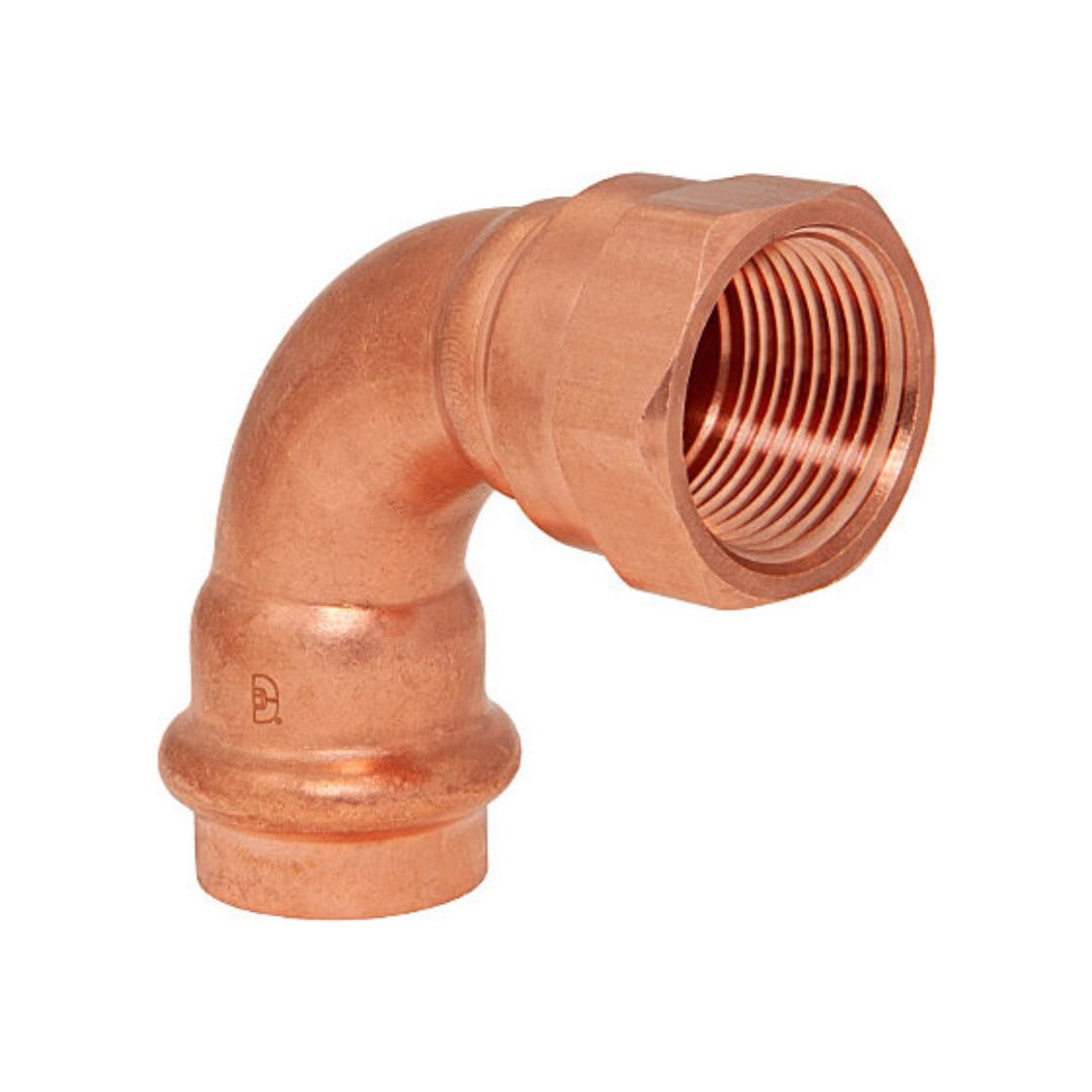 BMI 3/4 Inch Copper Press X FIPS 90 Elbow - Carton of 5