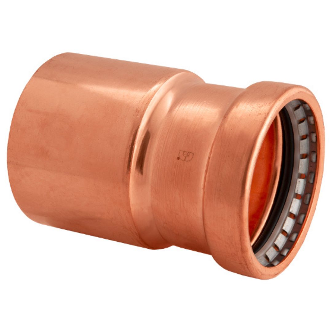 BMI 3 Inch X 2-1/2 Inch Copper FTG X Press Bushing