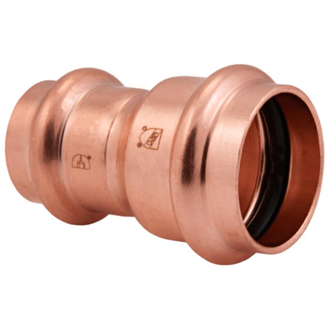 BMI 2 Inch X 1/2 Inch Copper Press Reducing Coupling