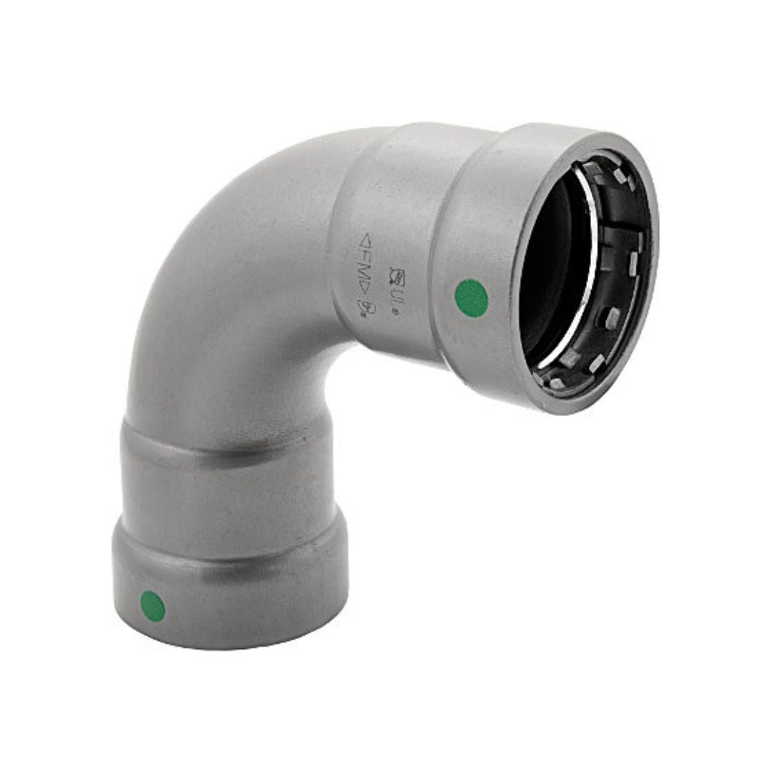 BMI 3/4 Inch Carbon Steel 90 Press Elbow - Carton of 10